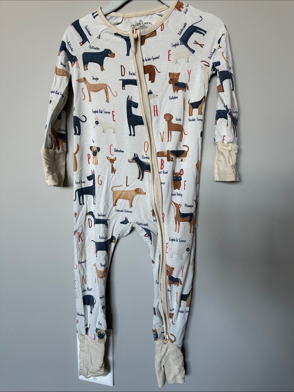 Caden Lane dog print jammies